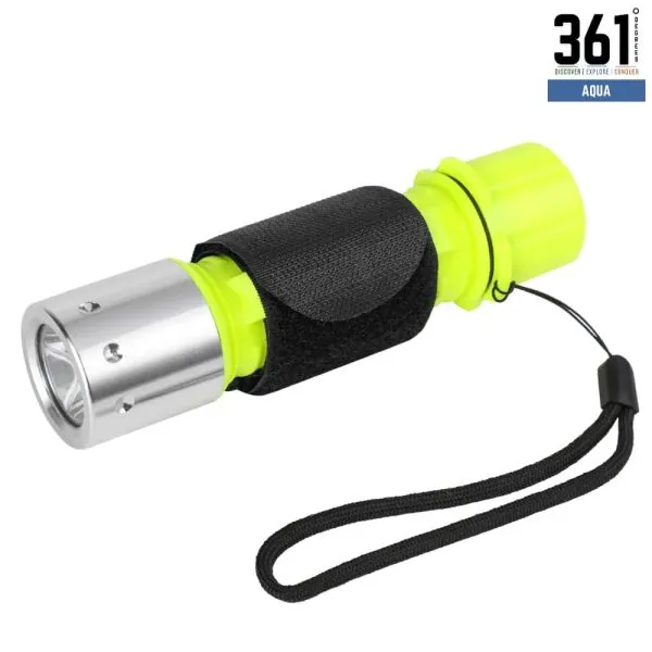 Scuba Diving Torch - IPX8 Waterproof LED Dive Light, T6 LED