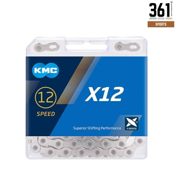 KMC Bicycle Chain X12 - Silver