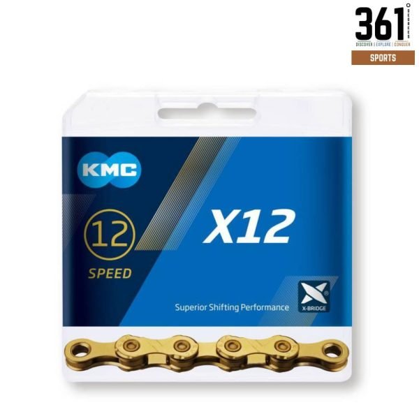 KMC Bicycle Chain X12 - Gold