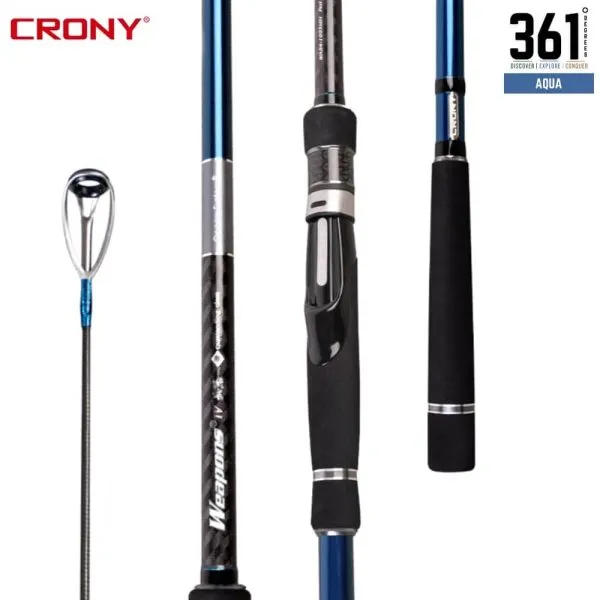 CRONY Weapons IV WAS4-962M Spinning Rod - 9 ft 6 in, Medium
