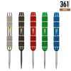 CyeeLife Nickel-Plated Silver Dart Barrel Set – 22G (3 Pieces)
