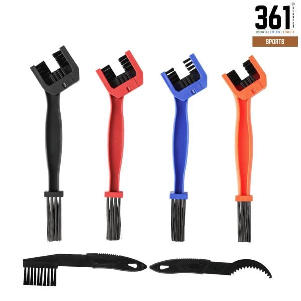6-Piece Bicycle Chain Cleaning Brush Kit