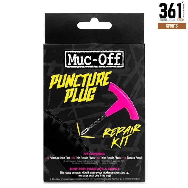 Muc-Off Puncture Repair Kit for Tubeless Bike Tyres