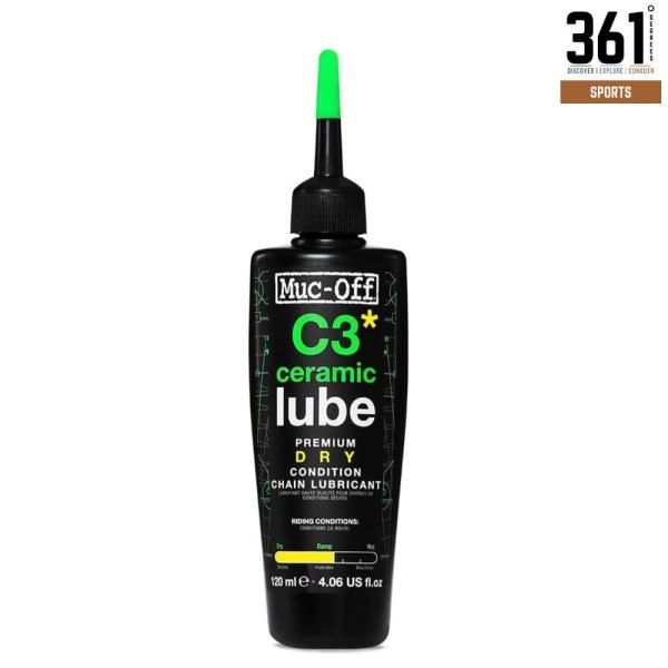 Muc-Off C3 Dry Chain Lube – 120ml