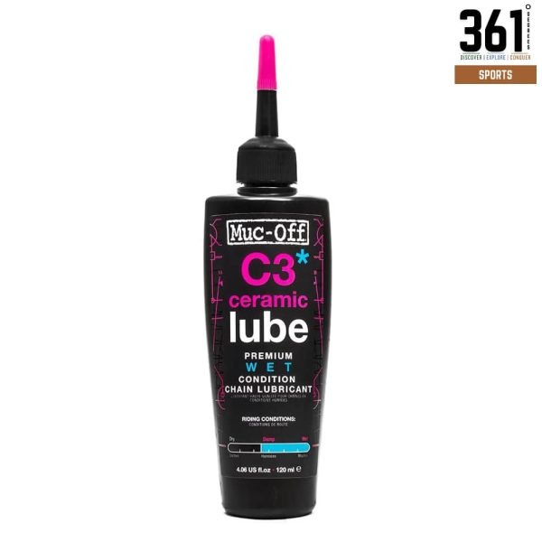 Muc-Off C3 Wet Chain Lube – 120ml