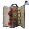 OriGlam Fishing Lure Tackle Box – Double-Sided,