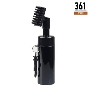 Golf Club Brush Groove Cleaner with Built-in Water Spray