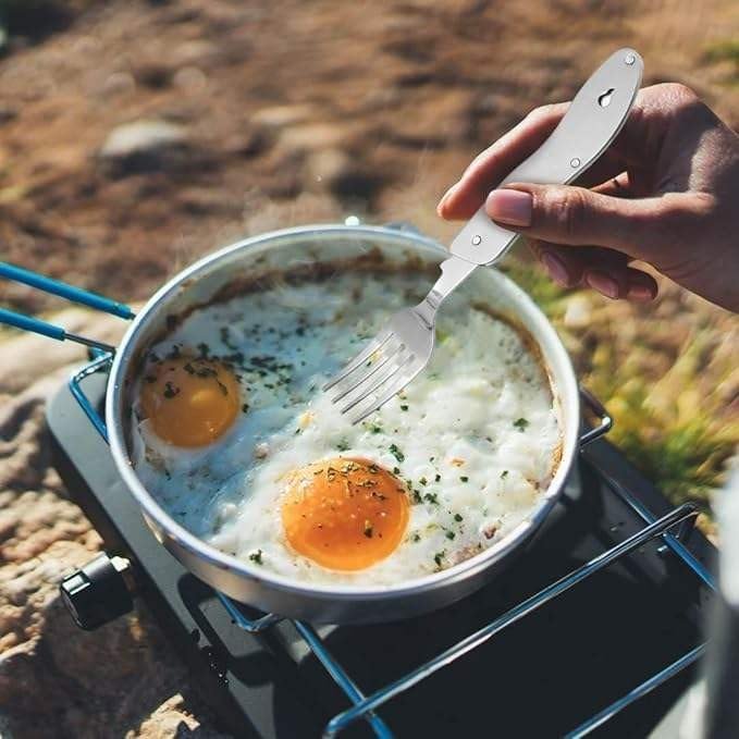 3-in-1 Foldable Multi-Function Pocket Fork Spoon
