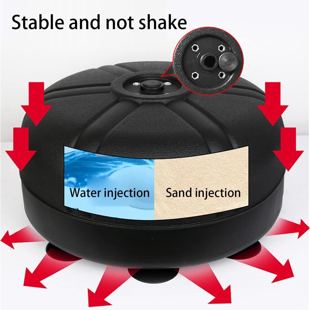 Freestanding Punching Ball - Adjustable Height with Fillable Base