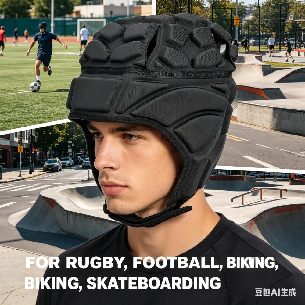 Adjustable Soft Padded Headguard - Adults