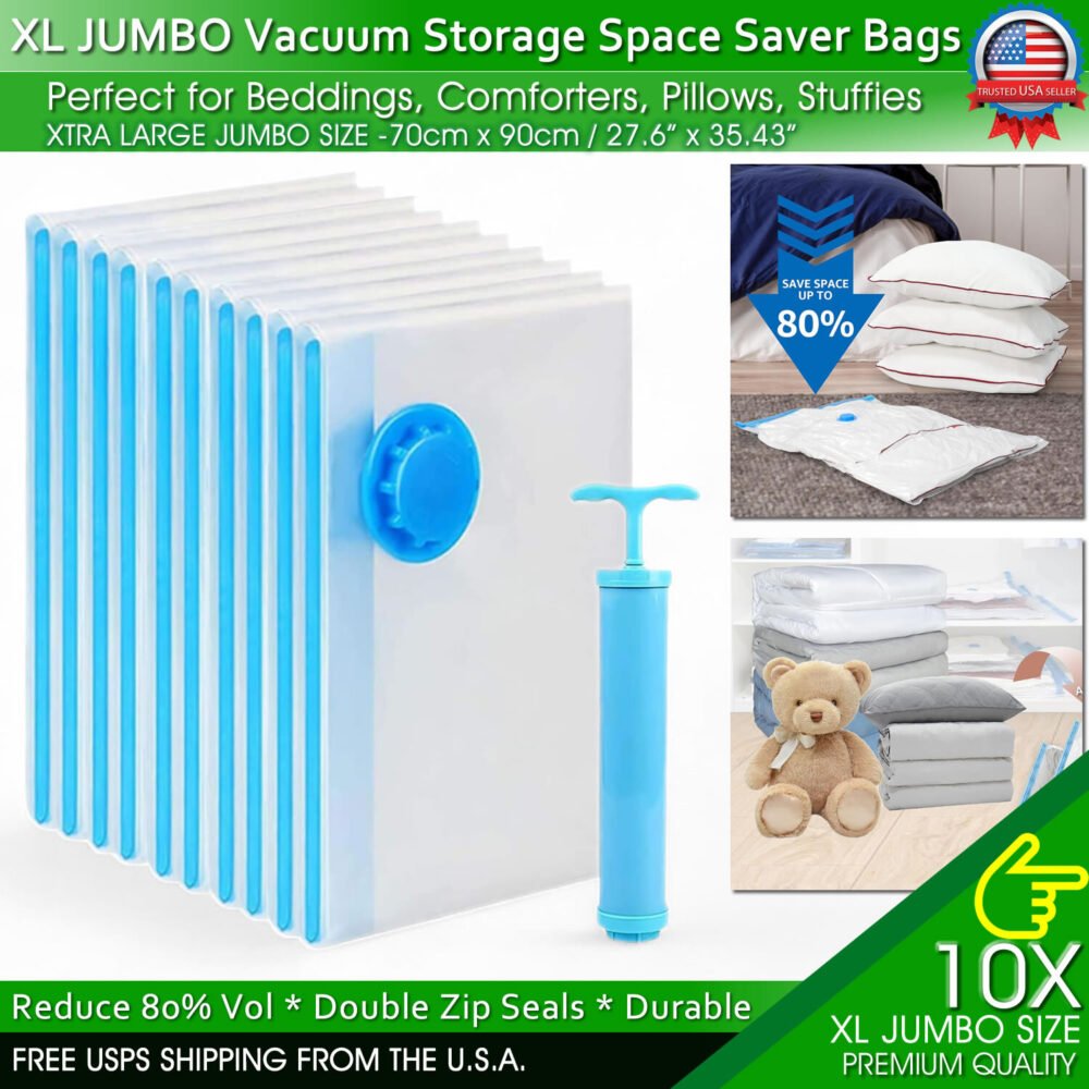 Air Compression Storage Bag - Airtight, Moisture-Proof