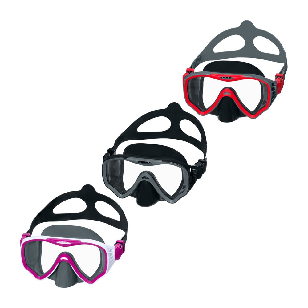 Bestway Crusader Pro Diving Mask - Tempered Glass, Model 22074