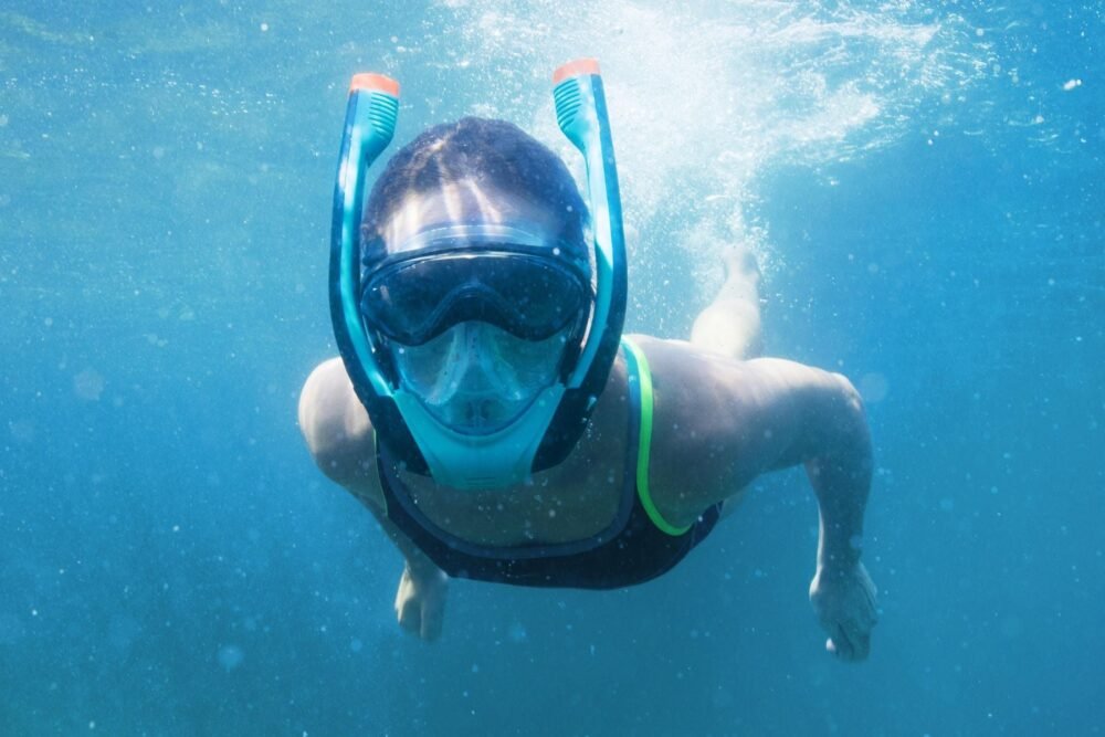 Bestway Hydro-Pro SeaClear Flowtech Full-Face Snorkelling Mask (24060, S/M)