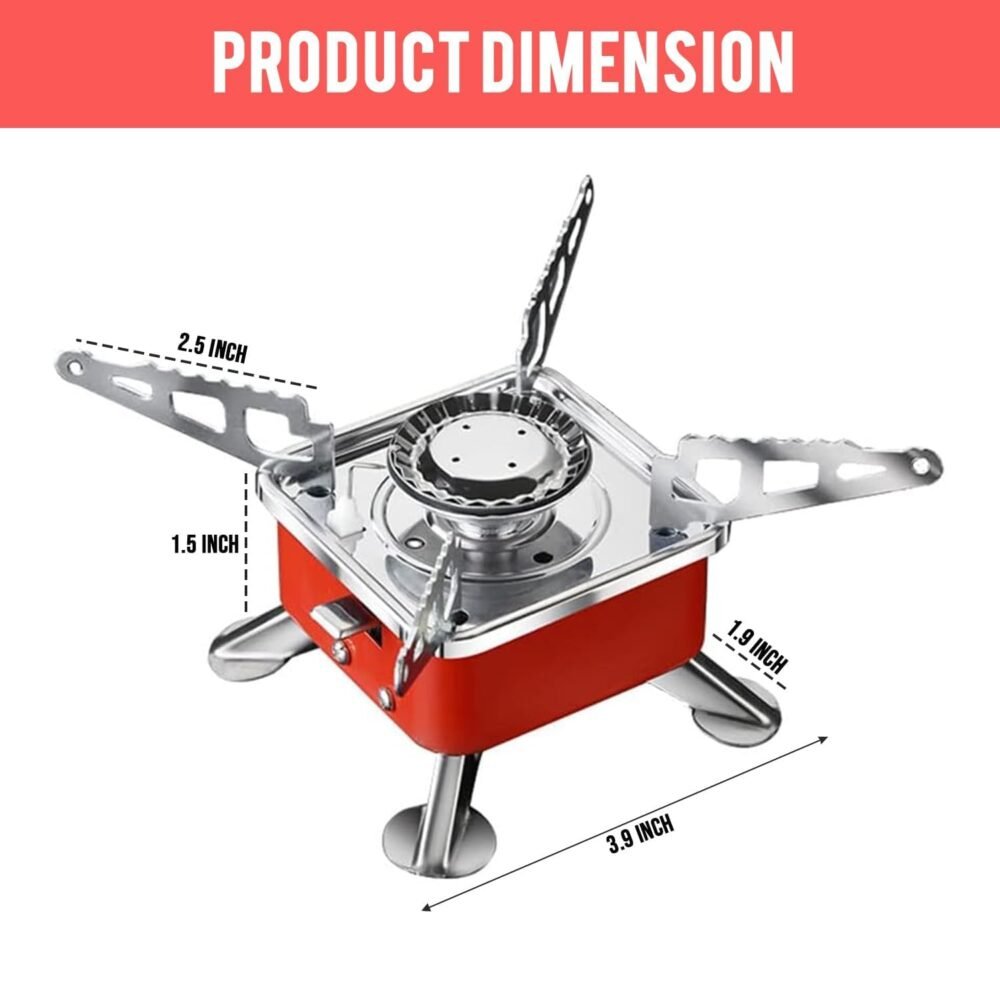 Camping Gas Stove – Ultra-Light Folding Burner