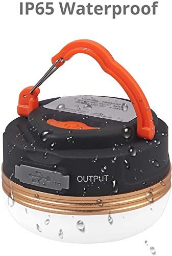 Rechargeable LED Camping Lantern - IP65, Magnet and Power Bank