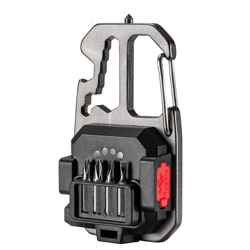 Mini COB Pocket Work Light - 7 Modes, Magnetic Clip, USB Rechargeable