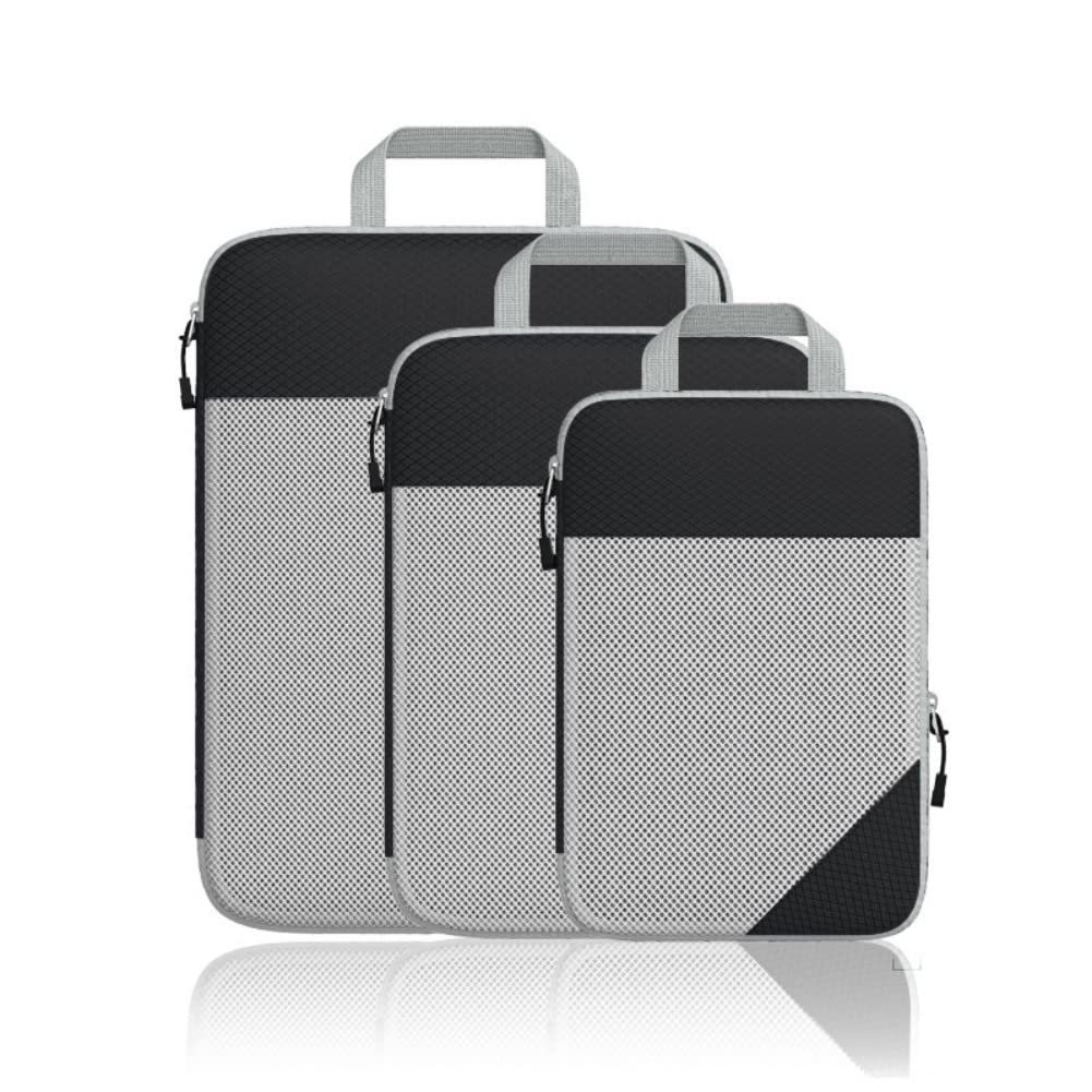 Expandable Compression Packing Cubes - 3-Piece Set, Nylon