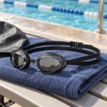 Conquest Anti-Fog Swim Goggles – Silicone Frame - illustrative image, scene generated