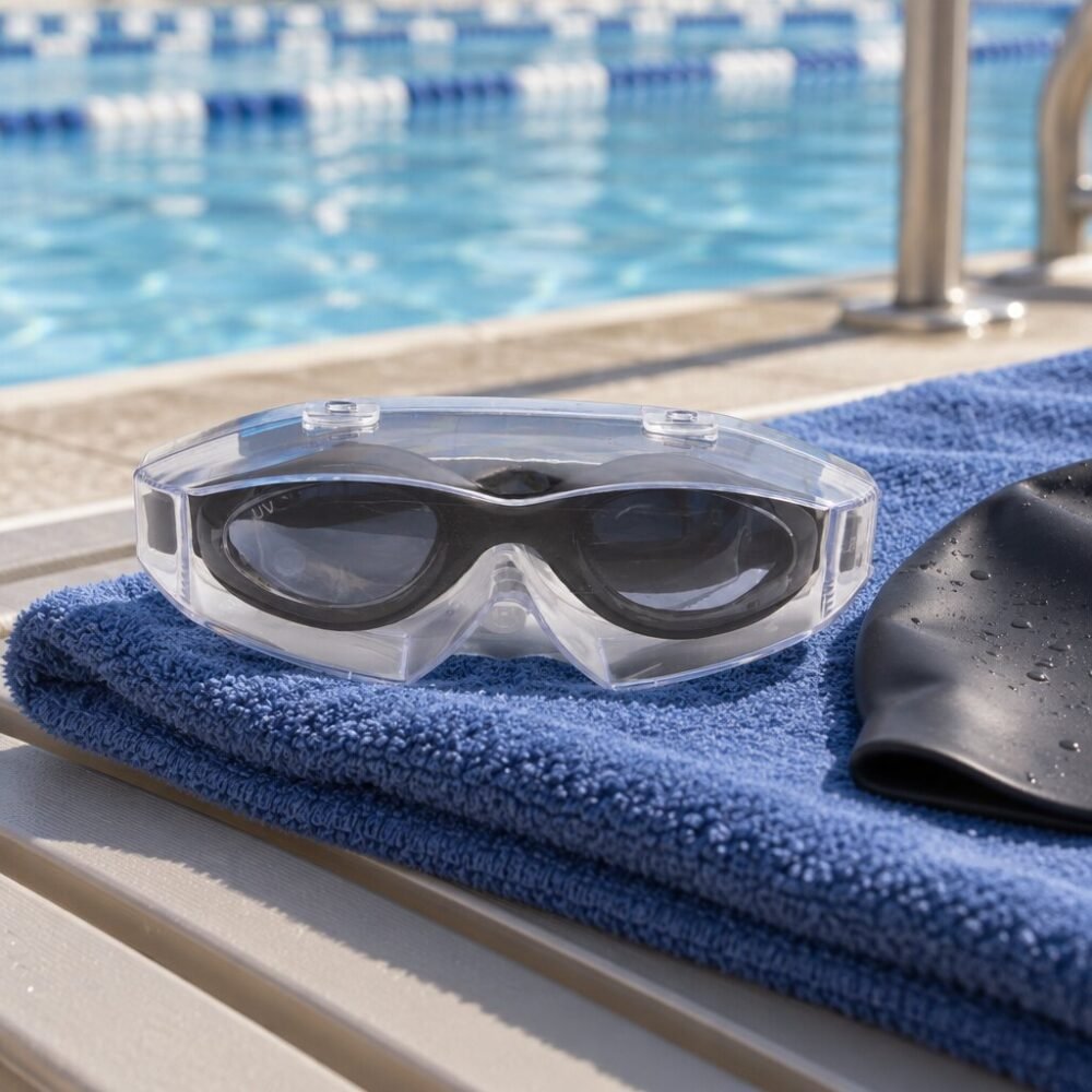 Conquest Speed Swimming Goggles with Case