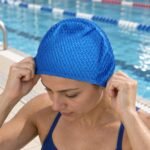 Conquest Bubble Swimming Cap – Nylon, Full Head Cover - illustrative image, scene generated