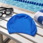 Conquest Bubble Swimming Cap – Nylon, Full Head Cover - illustrative image, scene generated