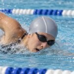 Conquest 100% Silicone Swimming Cap – Unisex - illustrative image, scene generated
