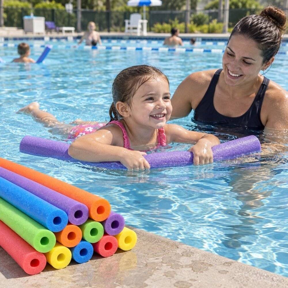 Conquest Swimming Pool Noodle - Foam Float for Pool and Sea
