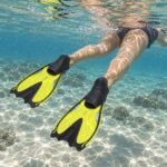 Conquest Snorkelling Fins – Open Back, S / M / L - illustrative image, scene generated