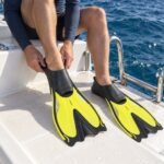 Conquest Snorkelling Fins – Open Back, S / M / L - illustrative image, scene generated