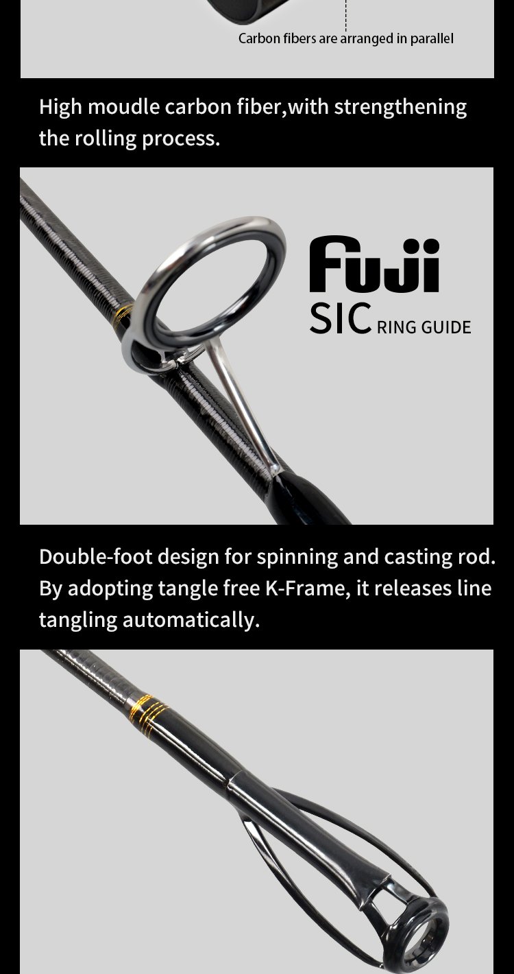CRONY Amazing Heavy Jigging Rod AHJC561 - 5 ft 6 in, 80-200 g