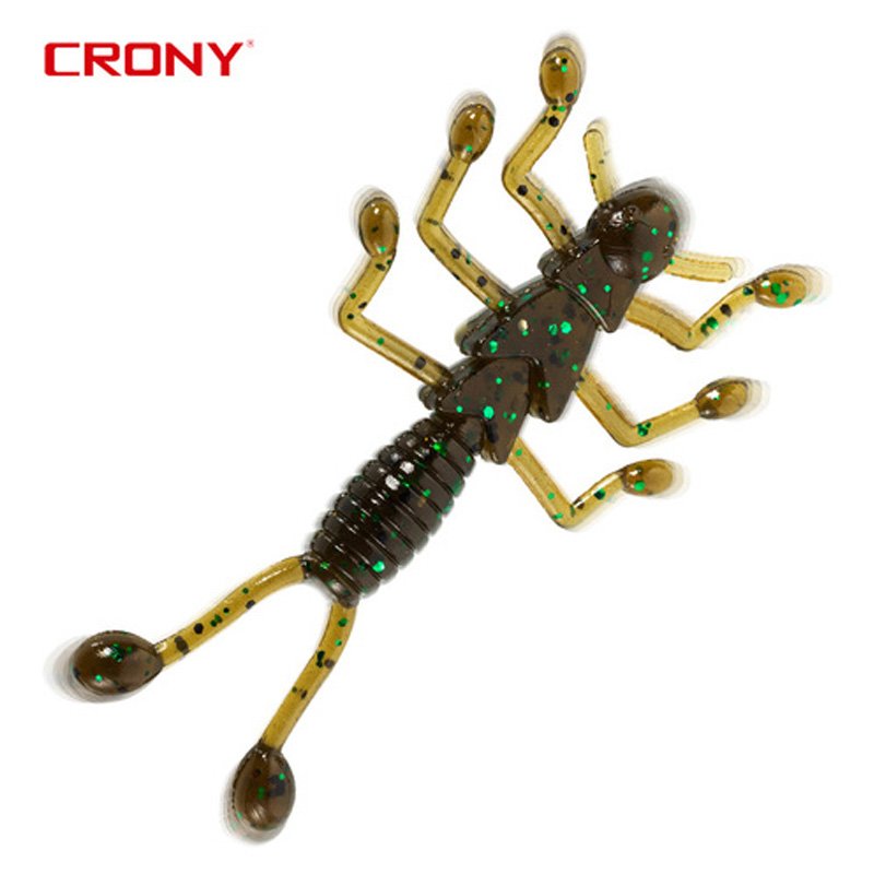 CRONY Insect General Floating Ant 5.6 cm - Swamp Green, 10 Pack