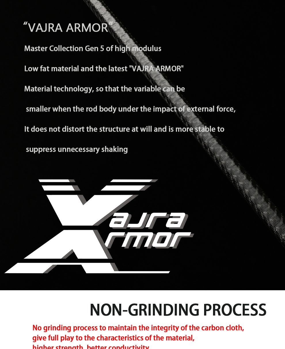 CRONY Master Collection MCC5-702M Casting Rod - 7 ft, Medium