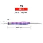 CyeeLife 22g Black 90% Tungsten Steel Tip Darts Barrel Set - view 3