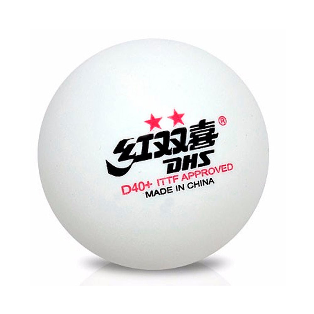 DHS D40+ 2-Star Table Tennis Balls