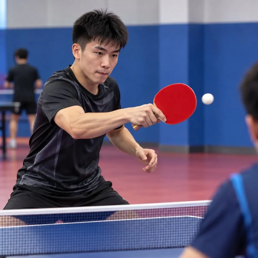 DHS R2003 Table Tennis Racket - 2 Star