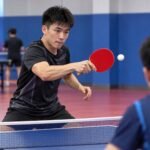DHS R2003 Table Tennis Racket – 2 Star - illustrative image, scene generated