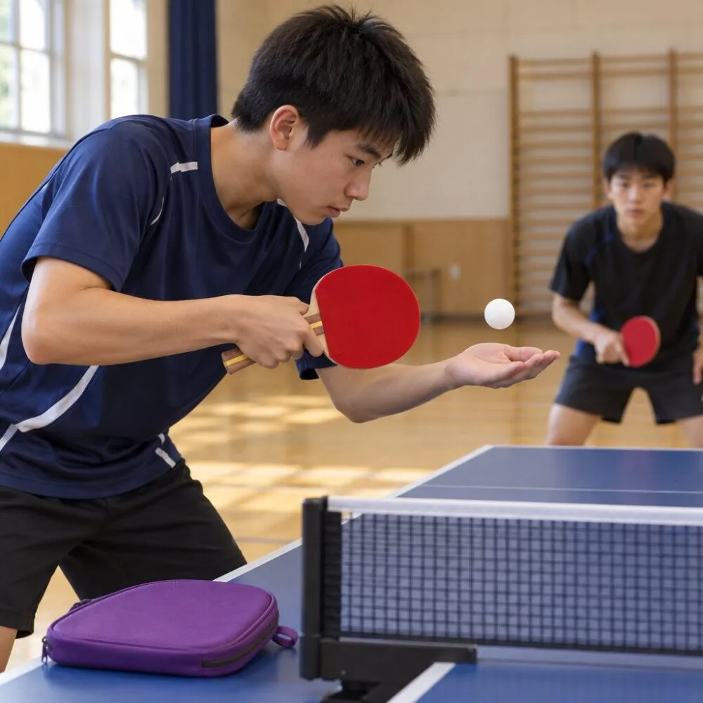DHS R2003 Table Tennis Racket - 2 Star