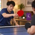 DHS R2003 Table Tennis Racket – 2 Star - illustrative image, scene generated