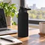 Double Wall Wide Mouth Insulated Vacuum Flask - illustrative image, scene generated