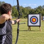 Foam Archery Target – PE Foam Block for Bow Practice - illustrative image, scene generated