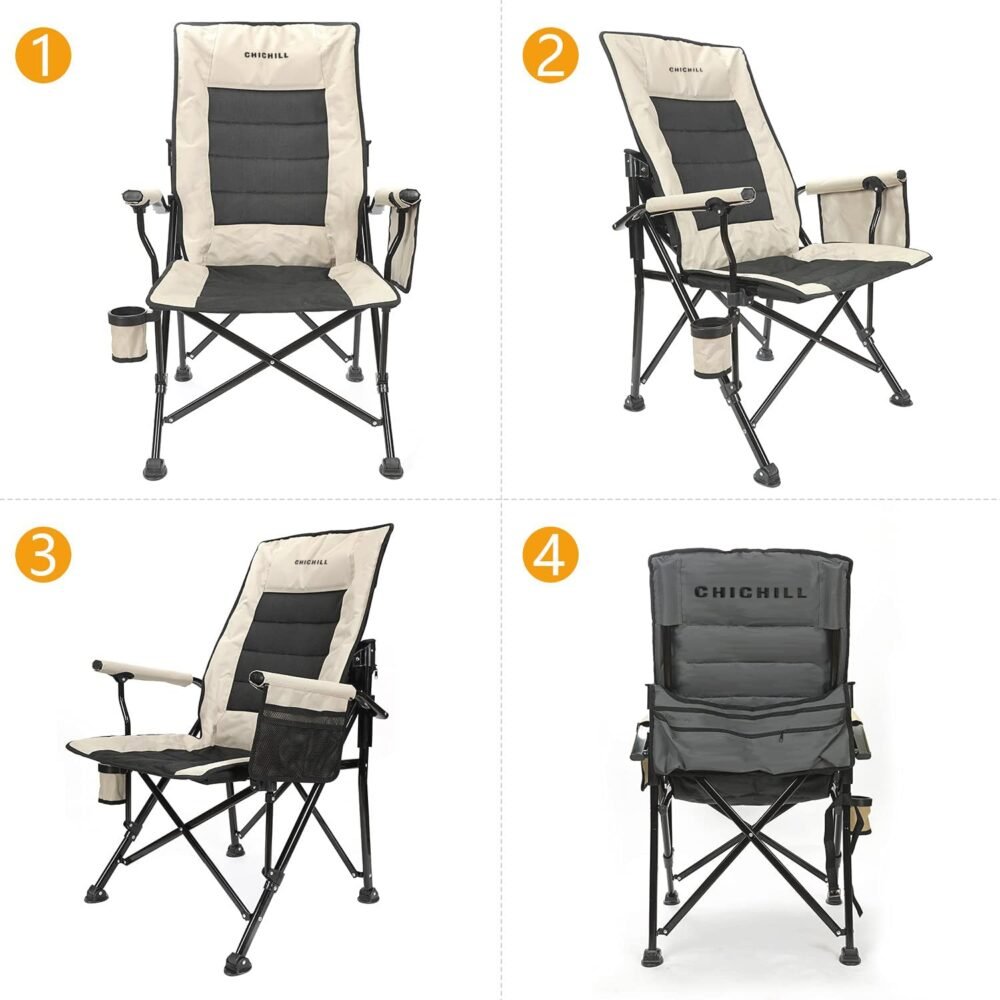 Foldable Outdoor Camping Chair - Heavy Duty