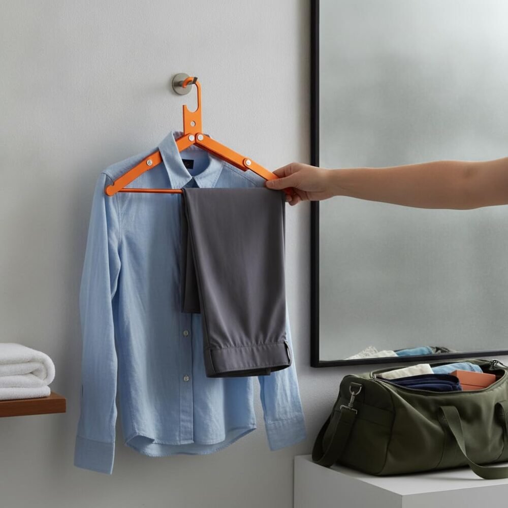 Folding Clothes Hanger - Aluminium Alloy, Travel