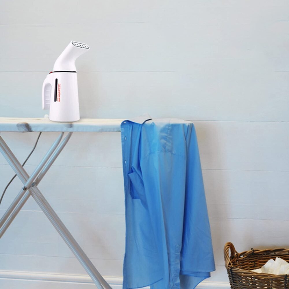 Vertical Garment Steamer - Handheld, for Hanging Clothes
