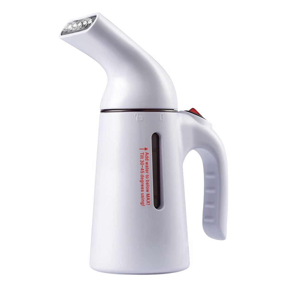 Vertical Garment Steamer - Handheld, for Hanging Clothes