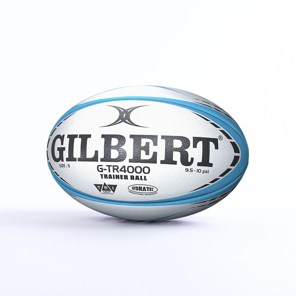 Gilbert G-TR4000 Rugby Training Ball – Size 5, Sky Blue