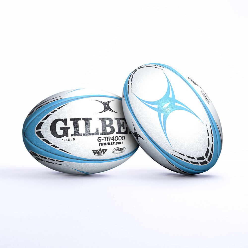 Gilbert G-TR4000 Rugby Training Ball – Size 5, Sky Blue