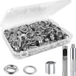 Setting tools supplied with the 10 mm grommet and eyelet kit