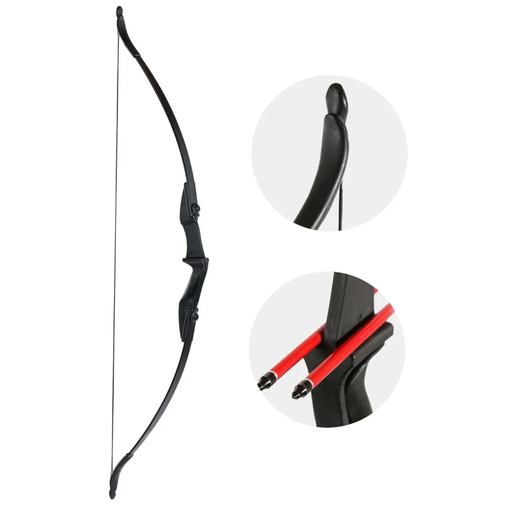 Lightweight Recreational Recurve Bow - Ambidextrous, Youth and Beginner