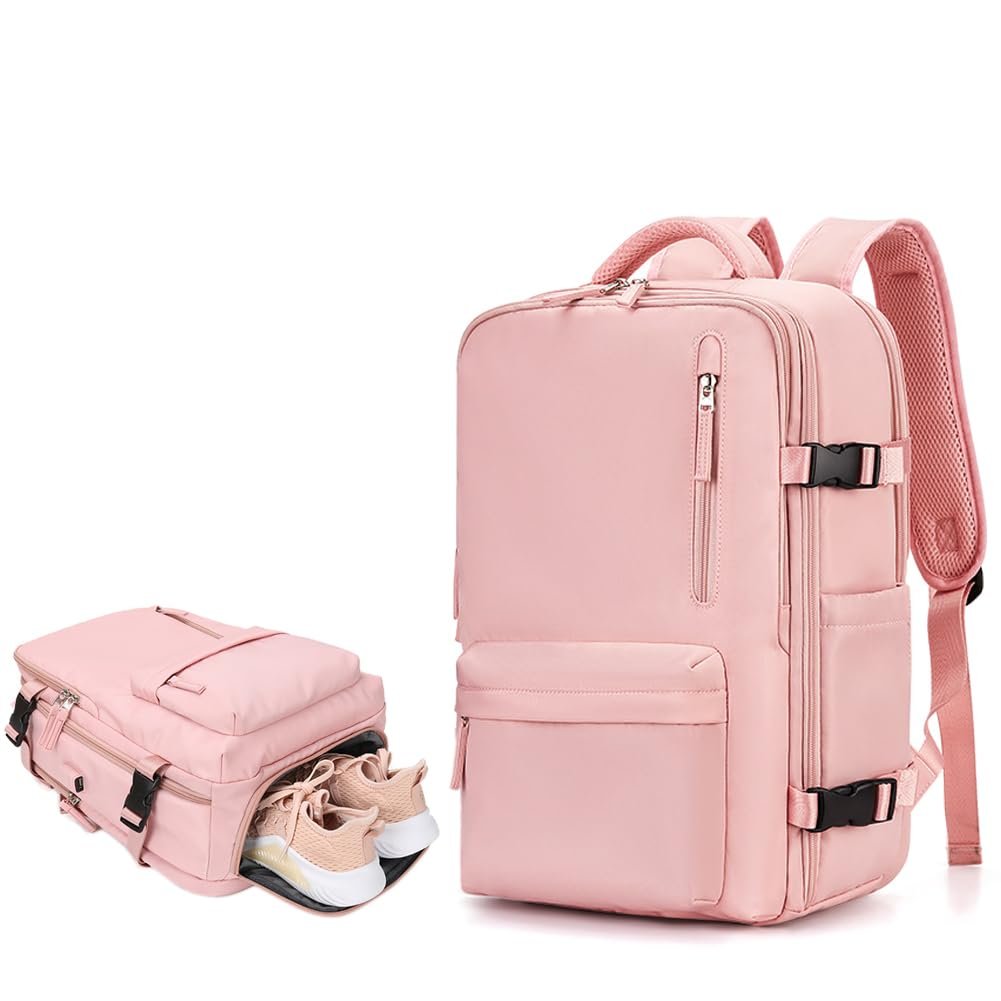 Travel Backpack with Laptop Compartment and USB Pass-Through