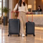 Hardshell Luggage Set – 2 Pieces, Graphite, Four-Wheel Spinner - illustrative image, scene generated